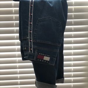 Tommy Hilfiger Unisex Jeans - Logo Stripe Leg